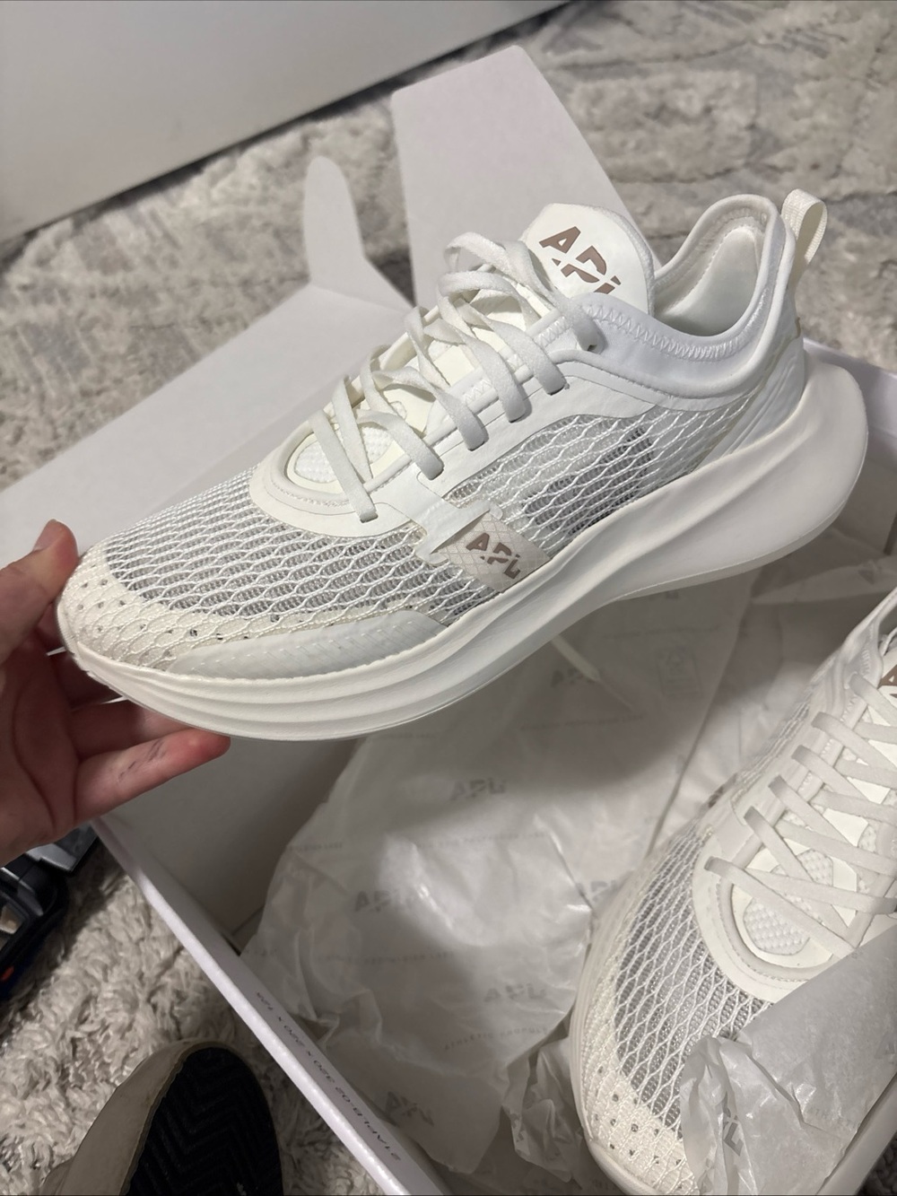APL EUPHORIA Women's White Athletic Sneaker